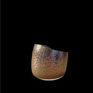 Silver cuff bracelet